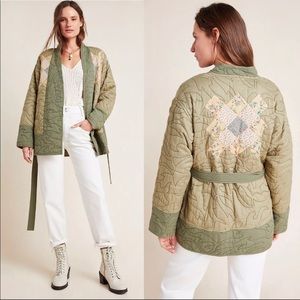 Anthropologie Quilted Kimono Jacket | NWT size S